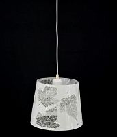 Светильник подвесной (Люстра) Мелодия Света Листья 220В E27 Белый картинка 